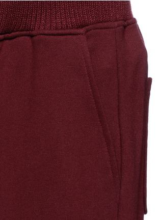 Detail View - Click To Enlarge - NOHANT - Embroidered cotton sweatpants