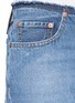 Detail View - Click To Enlarge - VALENTINO GARAVANI - Washed patchwork jeans
