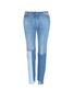 Main View - Click To Enlarge - VALENTINO GARAVANI - Washed patchwork jeans