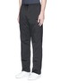 Front View - Click To Enlarge - FENDI - Bugs patch zip cuff pants