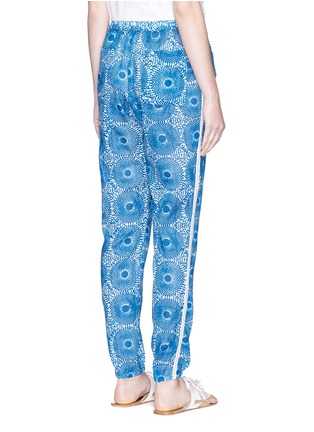 Back View - Click To Enlarge - LEM LEM - 'Makena' radial print woven cotton pants