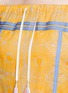 Detail View - Click To Enlarge - LEM LEM - 'Makena' radial print off-shoulder mini dress