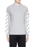 Main View - Click To Enlarge - MONCLER - x Off-White arrow print long sleeve T-shirt