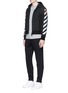 Figure View - Click To Enlarge - MONCLER - x Off-White arrow print long sleeve T-shirt