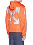 Back View - Click To Enlarge - MONCLER - x Off-White 'Gangui' reflective print windbreaker jacket