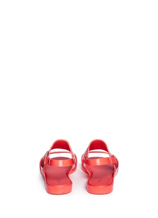 Back View - Click To Enlarge - MELISSA - 'Classy Ad' slingback sandals
