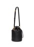 Front View - Click To Enlarge - ALEXANDER WANG - Stud leather bucket bag