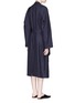 Back View - Click To Enlarge - ACNE STUDIOS - 'Oceane' stripe twill belted trench coat