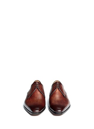 Front View - Click To Enlarge - MAGNANNI - Leather Derbies