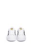 Front View - Click To Enlarge - ADIDAS - 'Superstar Bold' leather platform sneakers