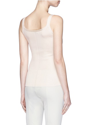 Back View - Click To Enlarge - THE ROW - 'Linny' silk knit tank top