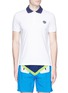 Main View - Click To Enlarge - FENDI - Logo bubble patch polo shirt