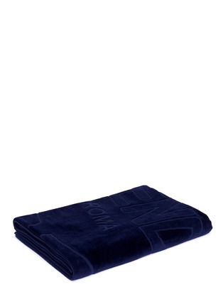 Main View - Click To Enlarge - FENDI - Logo jacquard beach towel