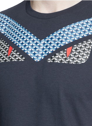 Detail View - Click To Enlarge - FENDI - Mini Bugs print T-shirt