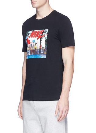 Front View - Click To Enlarge - NIKE - 'Air Photo' photographic print T-shirt