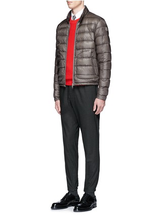 Figure View - Click To Enlarge - MONCLER - 'Acorus' quilted down puffer jacket