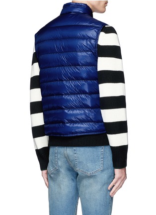 Back View - Click To Enlarge - MONCLER - 'Gui' quilted down puffer vest