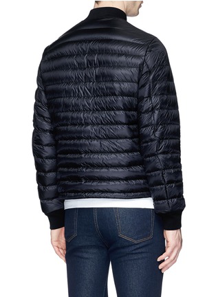 Back View - Click To Enlarge - MONCLER - 'Philippe' down puffer bomber jacket