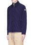 Front View - Click To Enlarge - MONCLER - 'Adrien' double layer coach jacket