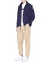 Figure View - Click To Enlarge - MONCLER - 'Adrien' double layer coach jacket
