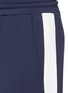 Detail View - Click To Enlarge - MONCLER - Contrast outseam track pants