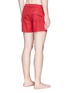 Back View - Click To Enlarge - MONCLER - Contrast outseam swim shorts