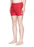 Figure View - Click To Enlarge - MONCLER - Contrast outseam swim shorts