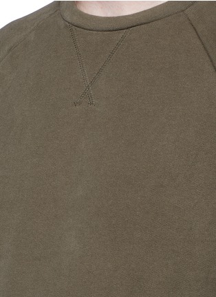 Detail View - Click To Enlarge - TOPMAN - Peached fleece lined sweatshirt