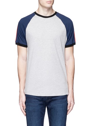 Main View - Click To Enlarge - TOPMAN - Raglan sleeve T-shirt