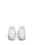 Back View - Click To Enlarge - REEBOK - 'The Pump Izarre' marble print mesh sneakers