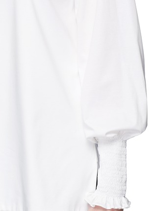 Detail View - Click To Enlarge - THE ROW - 'Kenu' smock cuff jersey top