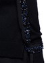 Detail View - Click To Enlarge - 3.1 PHILLIP LIM - Sequined silk trim wool blend cardigan