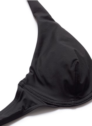 Detail View - Click To Enlarge - 73318 - Wraparound halterneck bikini top