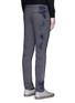 Back View - Click To Enlarge - 1.61 - 'B.E.' slim fit stained effect pants