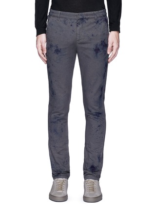 Main View - Click To Enlarge - 1.61 - 'B.E.' slim fit stained effect pants
