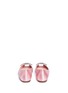 Back View - Click To Enlarge - ARUNA SETH - 'Liana' crystal butterfly satin peep toe flats
