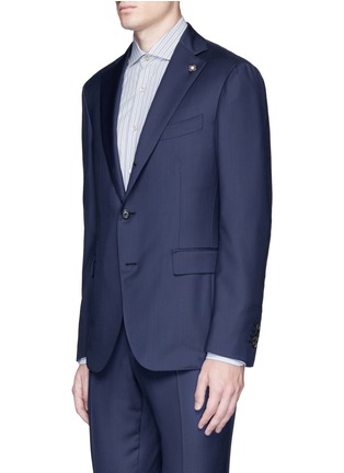 Front View - Click To Enlarge - LARDINI - 'Leisure' regular fit wool suit