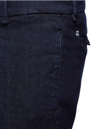 Detail View - Click To Enlarge - LARDINI - Regular fit cotton denim pants