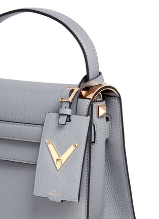 Detail View - Click To Enlarge - VALENTINO GARAVANI - 'My Rockstud' small top handle leather bag