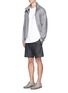 Figure View - Click To Enlarge - RAG & BONE - 'Matthew' cotton shorts