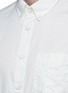 Detail View - Click To Enlarge - RAG & BONE - Neon dot scratched button Oxford shirt