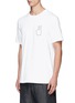 Front View - Click To Enlarge - RAG & BONE - 'Peace' embroidery T-shirt