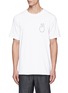 Main View - Click To Enlarge - RAG & BONE - 'Peace' embroidery T-shirt