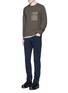 Figure View - Click To Enlarge - RAG & BONE - 'Aviator' flap pocket sweatshirt