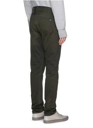 Back View - Click To Enlarge - RAG & BONE - 'Fit 2' brushed cotton twill pants