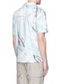Back View - Click To Enlarge - RAG & BONE - 'Kingston' washed out Hawaiian leaf print shirt