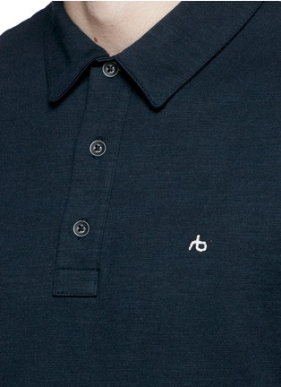 Detail View - Click To Enlarge - RAG & BONE - 'Standard Issue' cotton blend jersey polo shirt