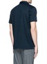 Back View - Click To Enlarge - RAG & BONE - 'Standard Issue' cotton blend jersey polo shirt