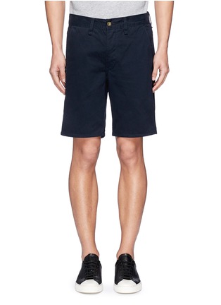 Main View - Click To Enlarge - RAG & BONE - Brushed cotton twill shorts