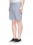Front View - Click To Enlarge - RAG & BONE - 'Matthew' woven cotton shorts